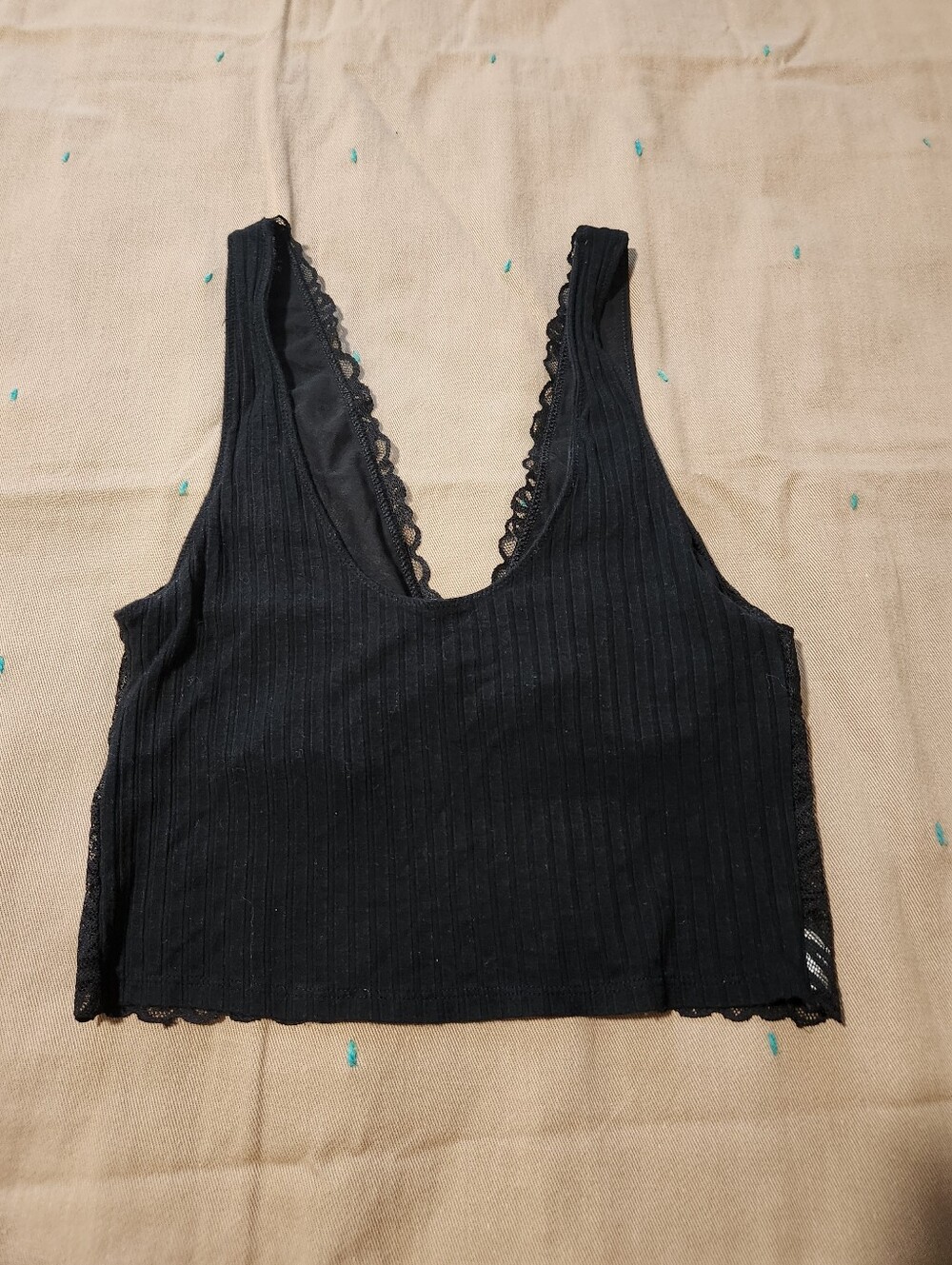 Aerie Lace Tank Bralette SzXs